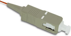 Qoltec Pigtail Fibră Optică SC UPC Multimode 50/125 OM2 2m