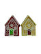 AGC Set Ornamente de Crăciun Cutii de biscuiți L21xW15xD9cm. 2buc