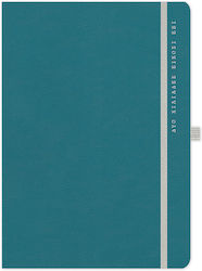 Adbook Ημερήσιο Ημερολόγιο Onesto 2026 Teal Raf 14x21 Hm-8304-24 Adbook Ημερήσιο Ημερολόγιο Onesto 2026 Teal Raf 14x21 Hm-8304-24