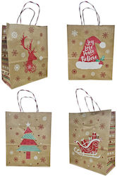 Kraft Brown Gift Wrapping Bag 12 Pieces