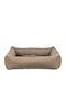Sofa Dog Bed Brown 60x50cm