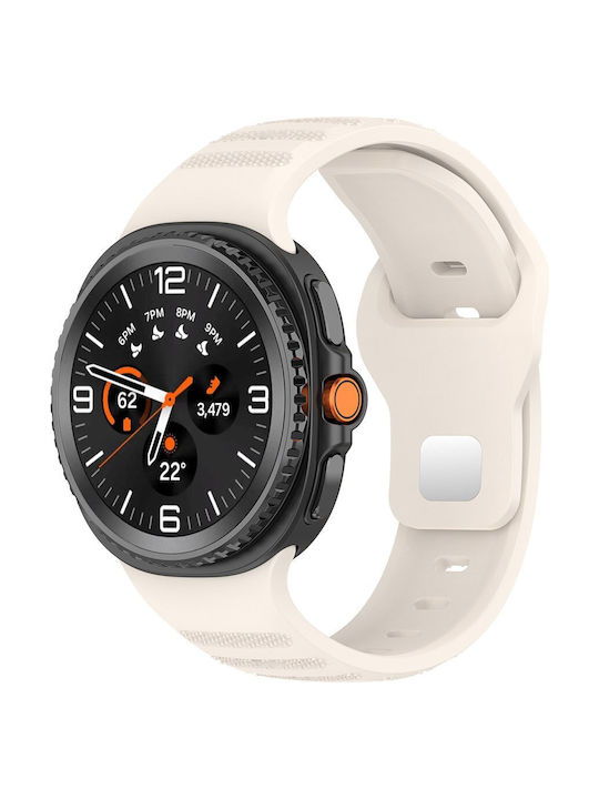 Techsuit Λουράκι Μπεζ (Samsung Galaxy Watch8, Watch8 Classic)