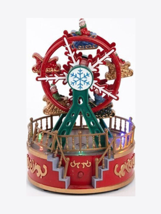 Illuminated Ferris Wheel with Music & Movement