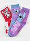 Superheroes Kids' Socks Fuchsia 3 Pairs