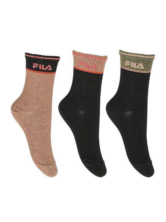 FILA Kids' Socks Normal Plain Multicolored