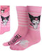 Cerda Παιδικές Κάλτσες Hello Kitty Kuromi Pink
