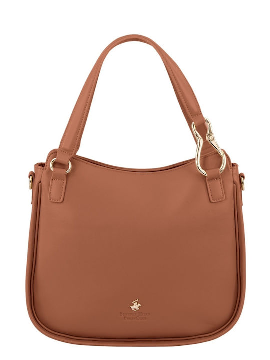 Beverly Hills Polo Club Women's Bag Shoulder Brown BH-4280