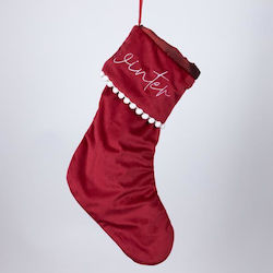 Weihnachtliche Dekorationssocken Rote 2er Pack Weihnachtliche Dekorationssocken Rote 2er Pack