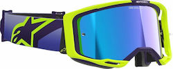 Alpinestars Goggles Vision 8 Mirrored Lens Foam...