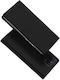 Skin Pro Series Book Leather / Synthetic Leather / Silicone Black (Motorola Edge 40 Pro)
