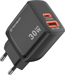 Techsuit CH1 Αντάπτορας 30W Techsuit CH1 Αντάπτορας 30W