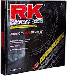 Kit Lanț de Transmisie Yamaha YBR 125cc 2007>2018 14-45 Lanț 428-118 H Întărit Rk-m122522