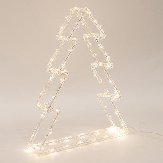 Weihnachtlicher Kunststoff Lichtschlauch 31x21x6.5cm