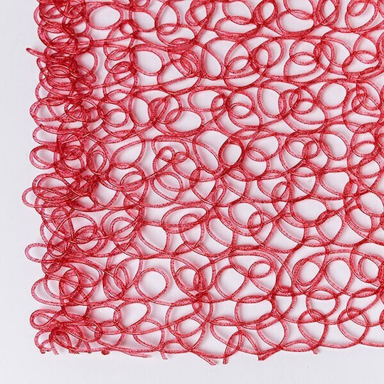 Estheti Φραχτης Pvc Κοκκινος Glitter 1x10cm Τιμη Ανα Μετρο 10 Τεμάχια 600-23554