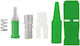 Qoltec Sc Apc Fiber Optic Connectors Singlemode 0.9mm