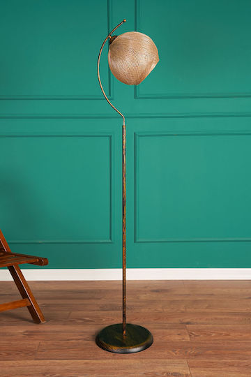 Aithrio Lampă de Podea Î165cm. Auriu