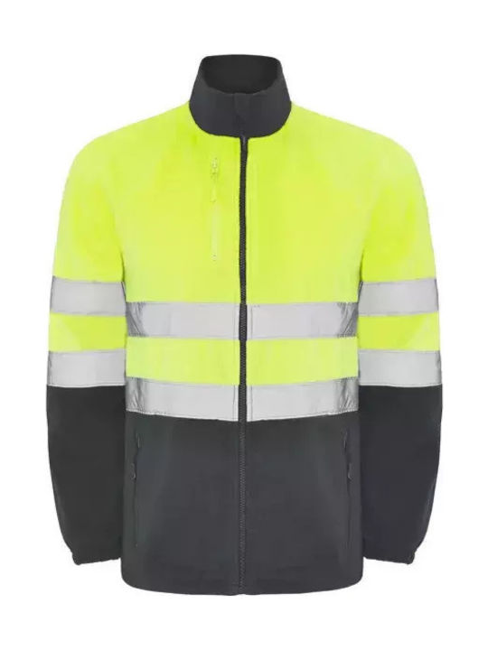 Roly Altair Work Jacket Reflective with Fleece ...