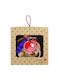 Synchronia Hängend Glücksbringer Herz Rot Keramik 18x18cm 1Stück