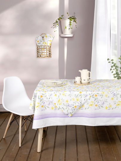 Nima Τραπεζομάντηλο Βαμβακερό Brunch Time Πολύχρωμο 140x140εκ.