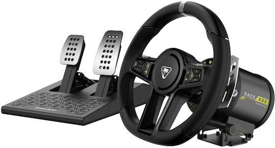 Turtle Beach VelocityOne Race KD3 Τιμονιέρα με Πετάλια για PC / Xbox Series X/S με 2160° Περιστροφής