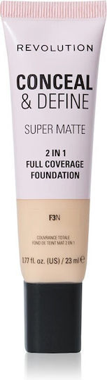 Revolution Beauty Conceal & Define Flüssig F3n