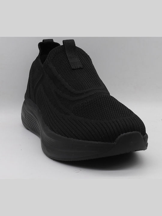 Jomix Herren Anatomisch Sneakers Schwarz