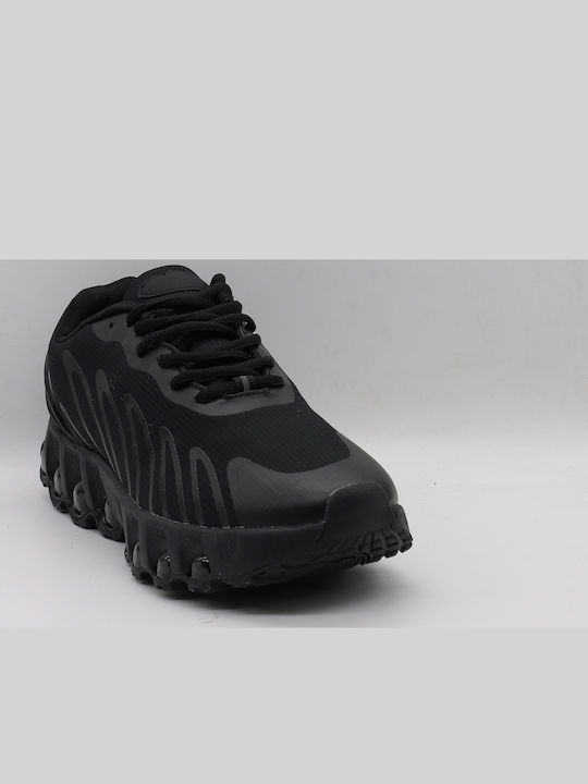 Jomix Herren Anatomisch Sneakers Schwarz
