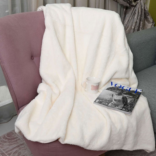 Πολυθρόνας Π130xΜ170cm Cream