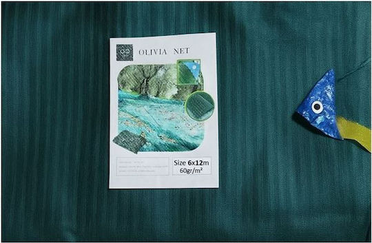 Olivia Olive Net 6x12m Density 60gr/m²