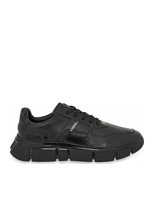 Sneakers Black Leather
