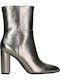 Stiefeletten Damen Silber