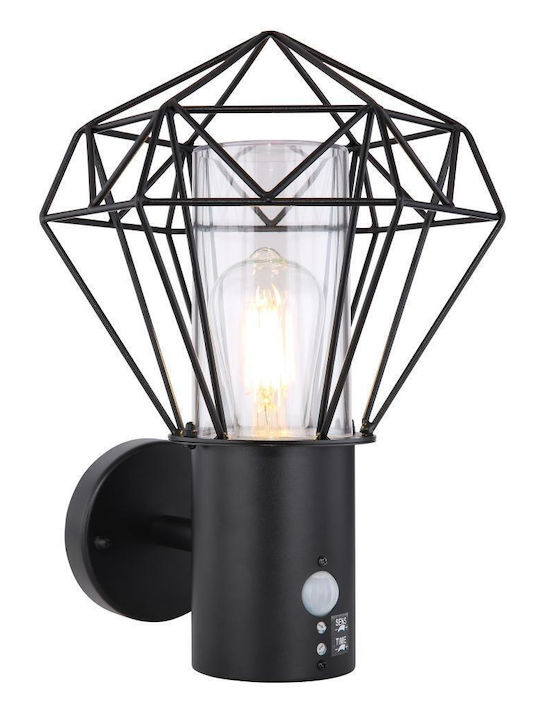 Globo Lighting Επιτοίχιο Εξωτερικό Φωτιστικό E27 IP44 22.5x34εκ.