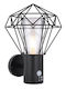 Globo Lighting Επιτοίχιο Εξωτερικό Φωτιστικό E27 IP44 22.5x34εκ.