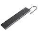 Conceptronic USB-A / USB-C Stație de andocare cu HDMI 4K PD Ethernet Negru (DONN32B)