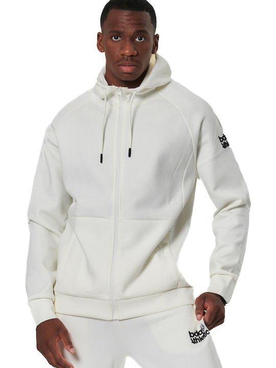 Body Action Ecru Hoodie Sweatshirt