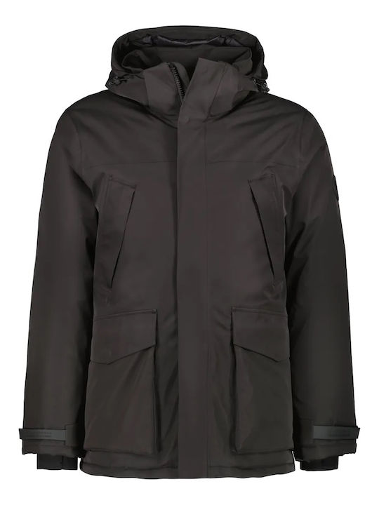 Jacke Wasserdicht Black