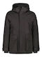 Jacke Wasserdicht Black