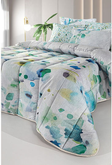 Guy Laroche Duvet Queen 220x240cm Carmel Mint 530 GSMGsm