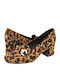Grund Pumps mit mittelhohem Absatz Braun