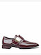 Δερμάτινα Γυναικεία Loafers σε Μπορντό Χρώμα