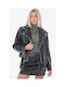 Γυναικείο Biker Jacket Jet Black