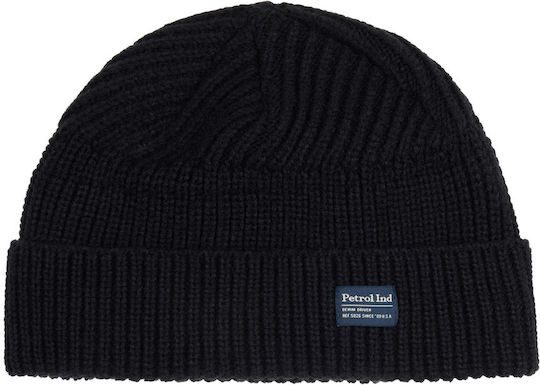 Beanie Unisex Beanie Gestrickt in Schwarz Farbe