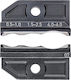 Matrix for Folding Heat Shrink Terminals Black 97 49 07 Knipex 97 49 07