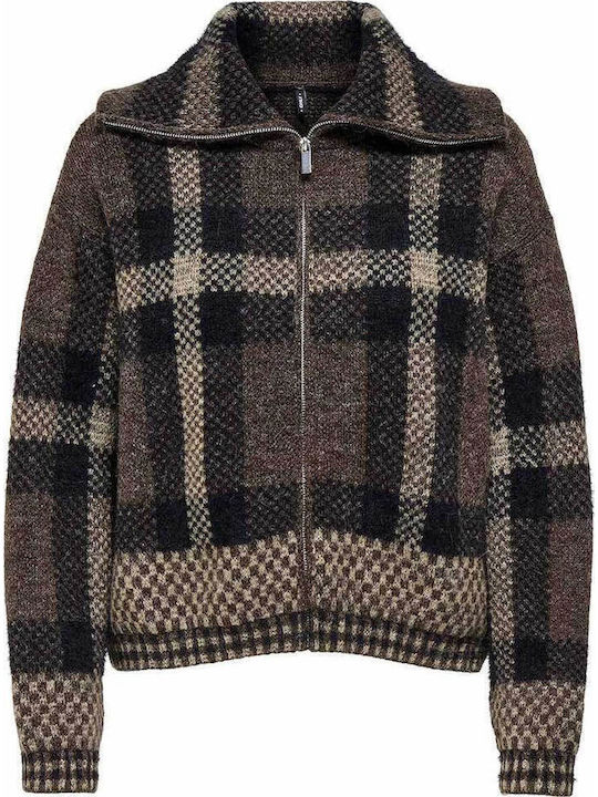 Nur Gestrickte Damen Strickjacke Schwarz
