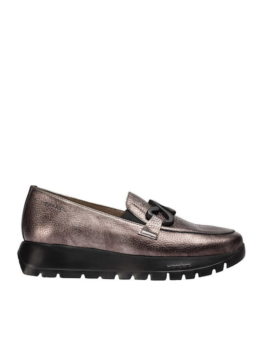 Γυναικεία Loafers σε Γκρι Χρώμα