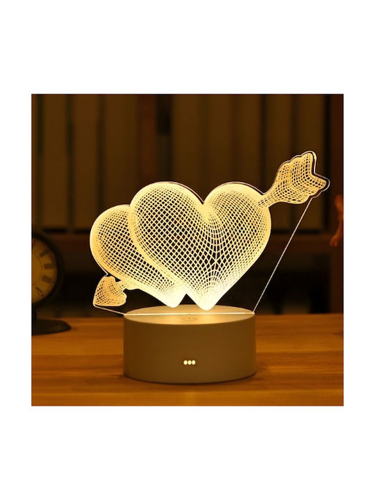 Extralink Διακοσμητικό Φωτιστικό LED 3D Illusion 3εκ.