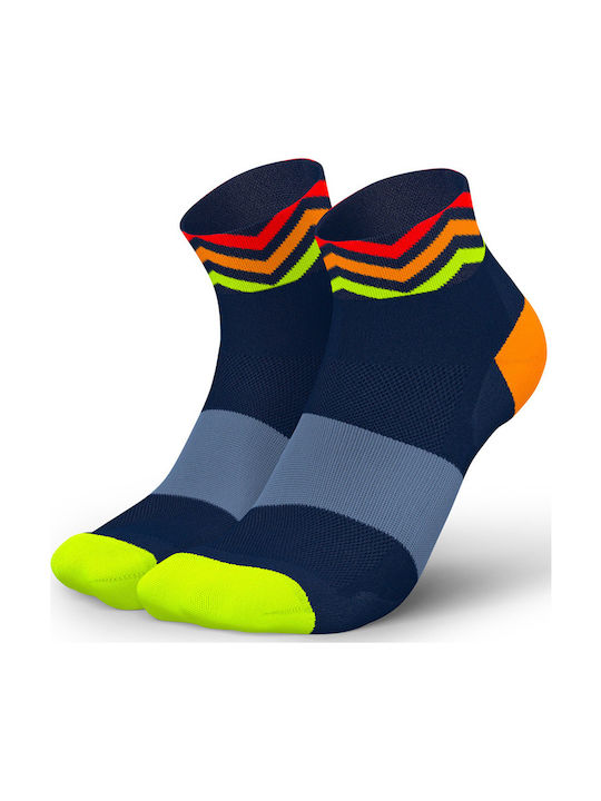 Incylence Running Socks Orange 1 Pair