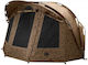 Delphin Lux Climacontrol Cort De Camping Pentru Pescuit Tunel Maro 300x320x175cm