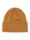 Beanie Unisex Σκούφος Πλεκτός σε Καφέ χρώμα