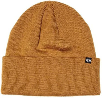 Beanie Unisex Beanie Knitted in Brown color